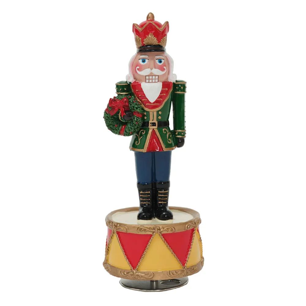 Karaca Nouvel Soldat en fer blanc Objet mobile musical Vert pour camions