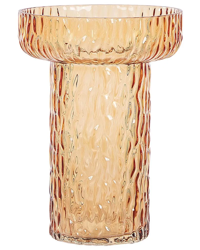 Module de télémétrie Vase à fleurs PLATANIA Verre Orange
