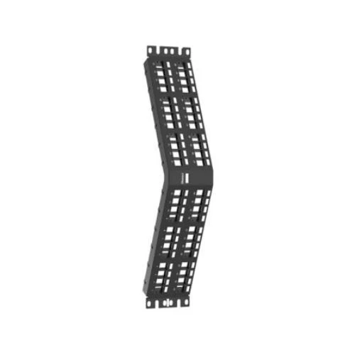 48 Port NetKey Unshielded Angled Flush Modular Patch Panel Noir jais NKPPA48FMY