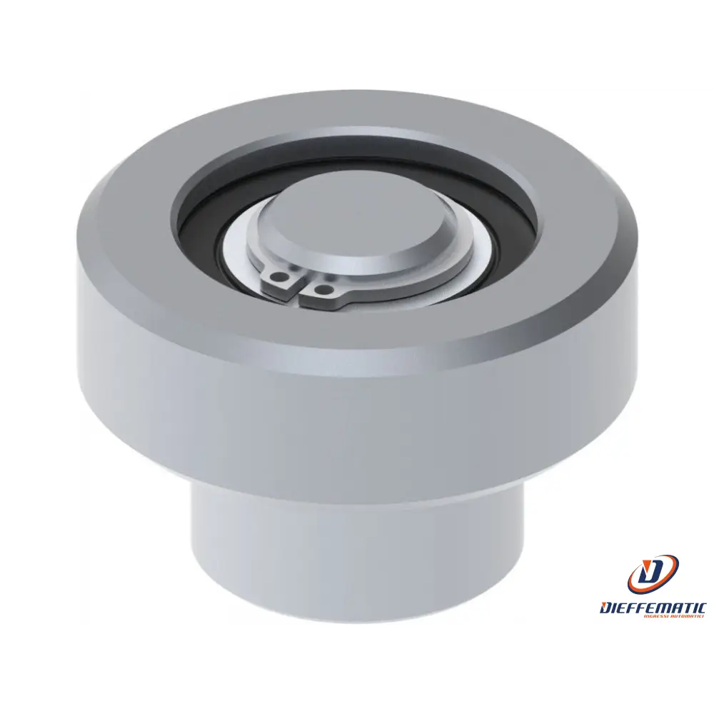 Ruota Di Guida D.52X14 Zincata + Cuscinetto Fac 161C Va3602.052 Automazione (Certifié E-Mark)