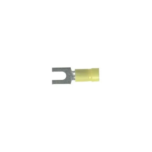 Vinyl Standard Copper Loose Piece Fork Terminal Jaune soleil PV10-14F-L (Pack 50)