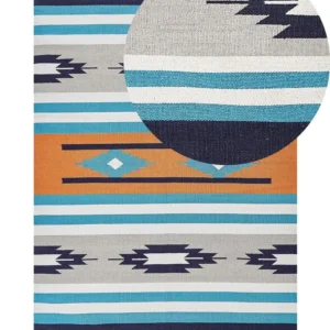 Vloerkleed kelim meerkleurig 200 x 300 cm NORATUS