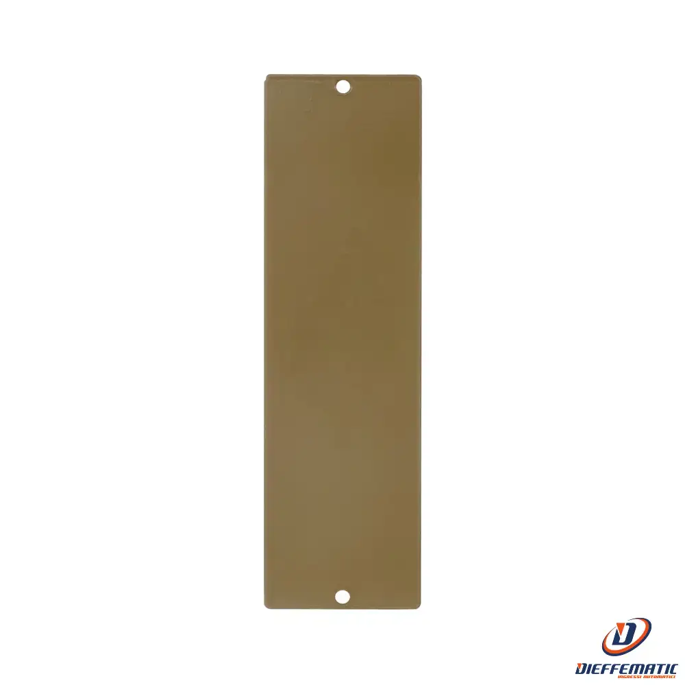 Placca Cieca Interasse 185 Bronzo Vds Pla185b/c Automazione Automatismi Garanzia