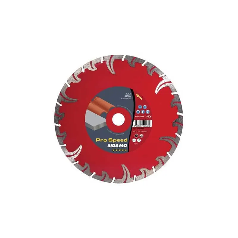 Disque diamant Ø230 mm PRO SPEED SIDAMO 11130020