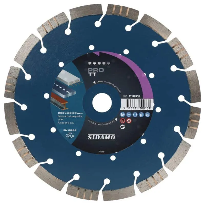 Disque diamant Ø350 PRO TT SIDAMO