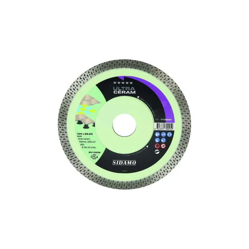 Disque diamant Ultra Céram Ø85 mm SIDAMO 11130136