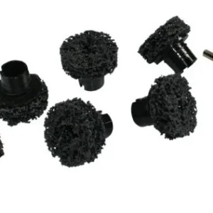 Disques de nettoyage Busching 40 mm / gros grain / 6 pièces épaisseur de la couche d'usure : environ 14 mm avec s...