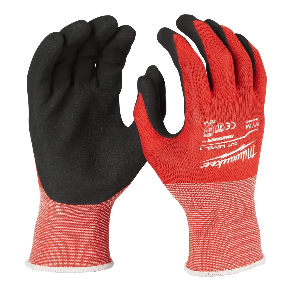 Gants anti-coupure Milwaukee classe - 8/M - 1 paire Kit de fixation inclus