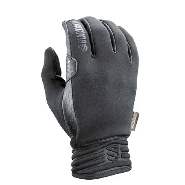 HAWK NOIR! GANTS PATROL ÉLITE, NOIR en Polyester renforcé