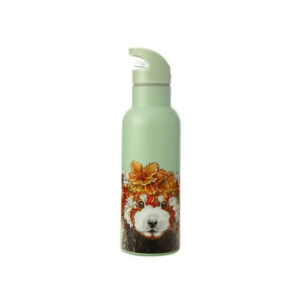 Étui de selle Maxwell & Williams Wild Planet 500ml Panda Bottle Vert olive