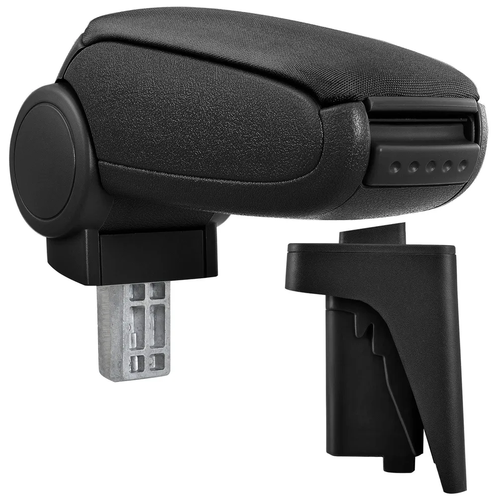Accoudoir central pour Audi A3 S3 8P avec compartiment rembourré textile noir 03_0000372
