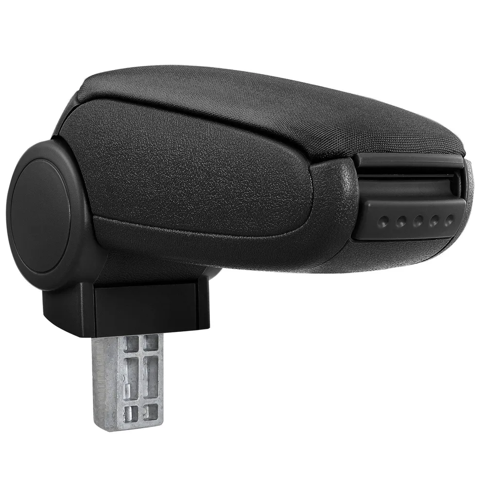 Accoudoir central pour Audi A1 (8X) avec compartiment rembourré textile noir 03_0000360