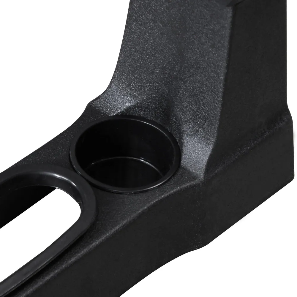 Accoudoir central pour Ford Fiesta / Mazda 121 avec compartiment rembourré textile noir 03_0000449