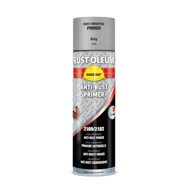 Primaire d'accroche HARD HAT - 500 mL - gris - RUST-OLEUM | Conforme aux Normes ACEA/E7