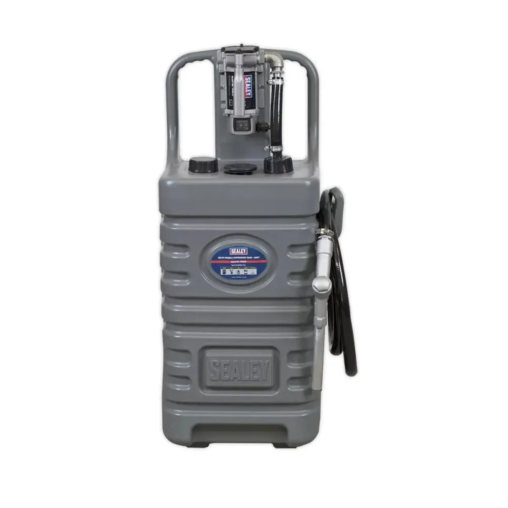 Sealey DT55GCOMBO1 Mobile Dispensing Tank 55ltr Diesel Pump - Grey