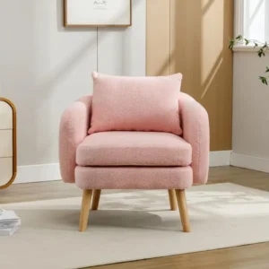 Chaise récent en velours côtelé teddy, fauteuil de loisirs par SW-MOTECH