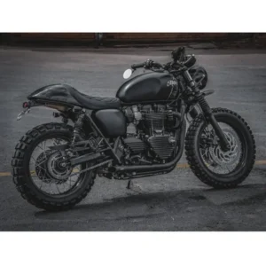 Couvre-selle imperméable Motorradsitz FASTBACK Cafe Racer - Schwarz