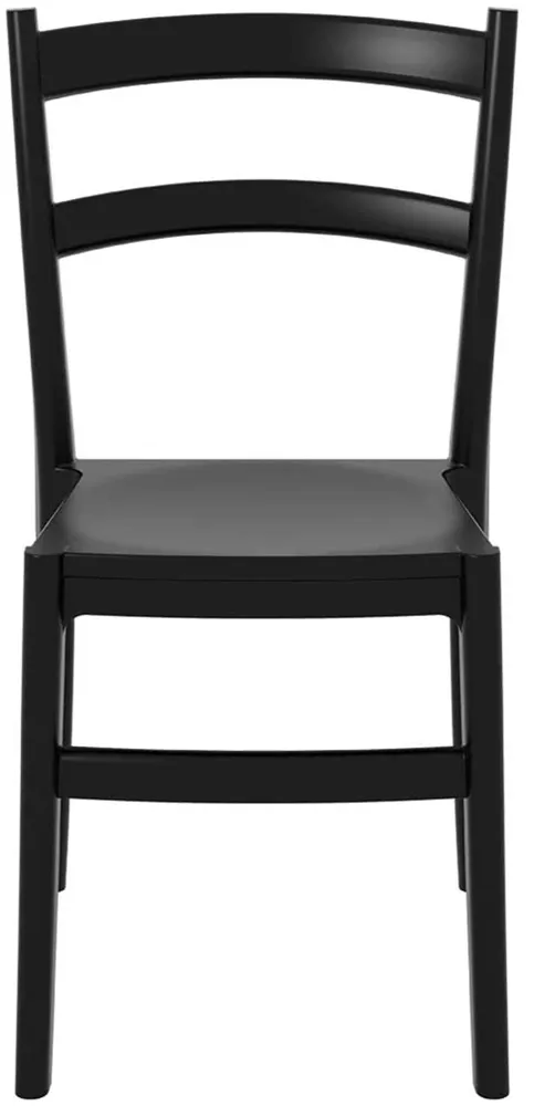 Housse de protection quad Chaise design basique pour intérieur ou extérieur en plastique noir 10_0005511
