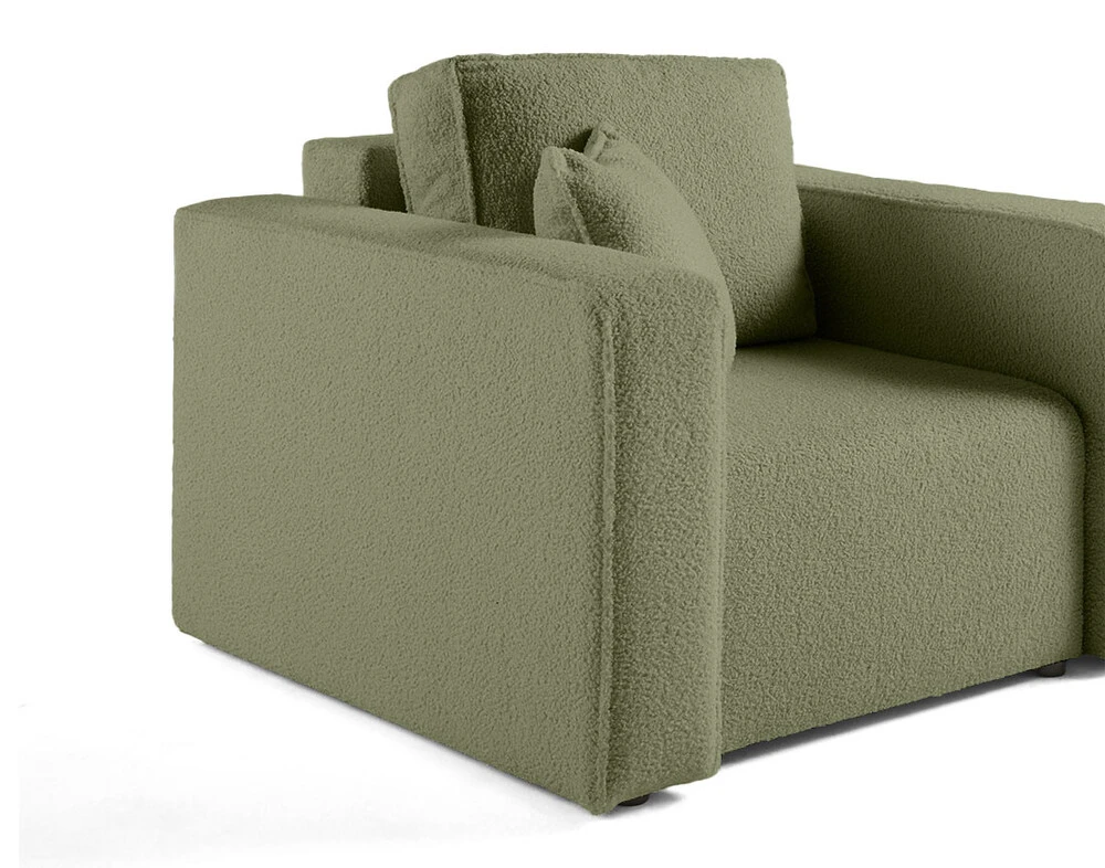 Housse de protection quad Topaze - fauteuil - en tissu bouclette