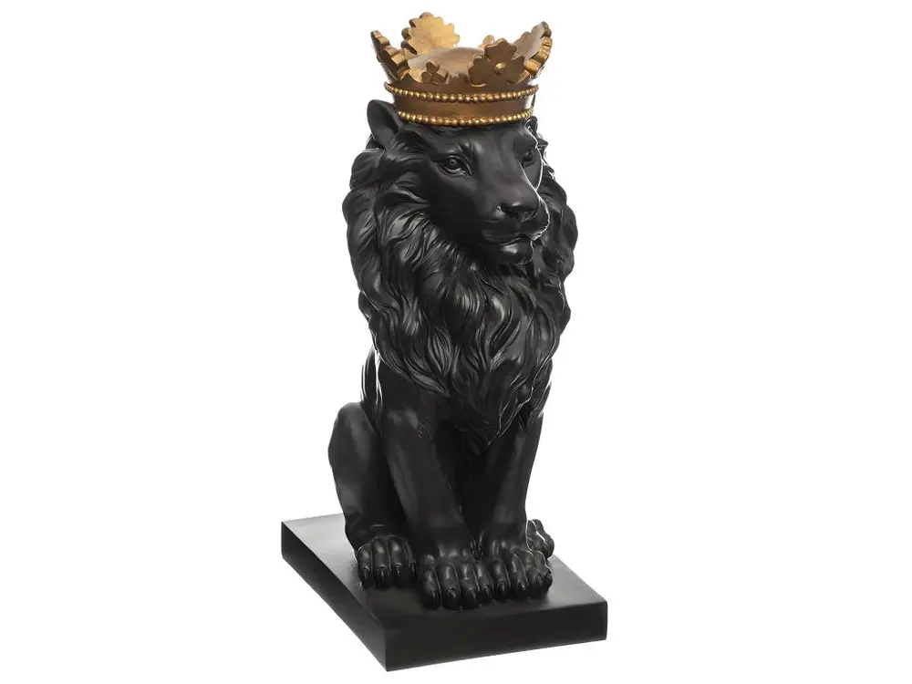 Lion assis en résine 37cm - Feeric Christmas pour toutes saisons