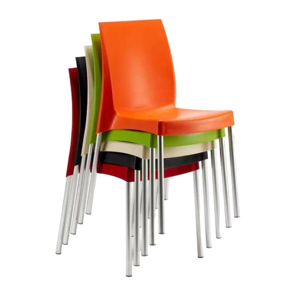 Lot de 20 chaises extérieure empilable légère ferme confortable ease