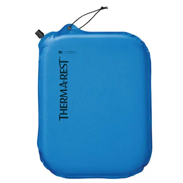 Siège de camping LITE SEAT, bleu pour motards voyageurs