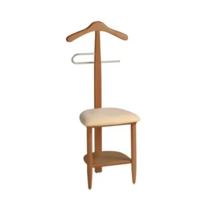 Valet de nuit - H105cm x L45cm x P41cm - hêtre massif cerisier - Sedie par SW-MOTECH