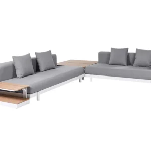 Zitgroep MISSANELLO Tissu synthétique Grijs