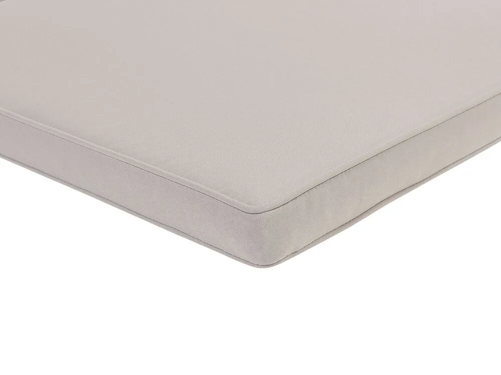 Zitkussens voor tuinstoelen set van 8 taupe SASSARI par SW-MOTECH