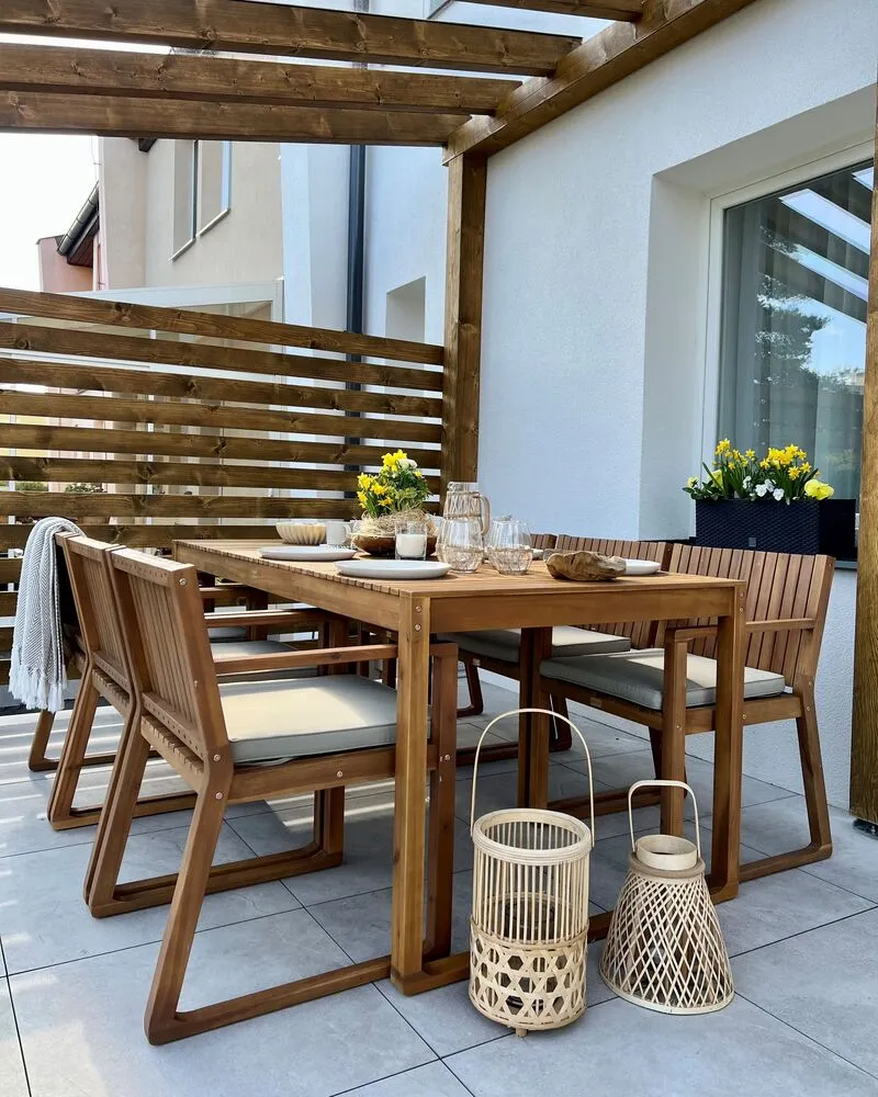 Zitkussens voor tuinstoelen set van 8 taupe SASSARI par SW-MOTECH