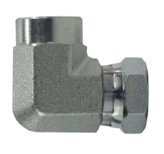 3/8" X 1/2"Female 90 Degree Union Elbow Tournant Adapter NPSM Hydraulics 150268