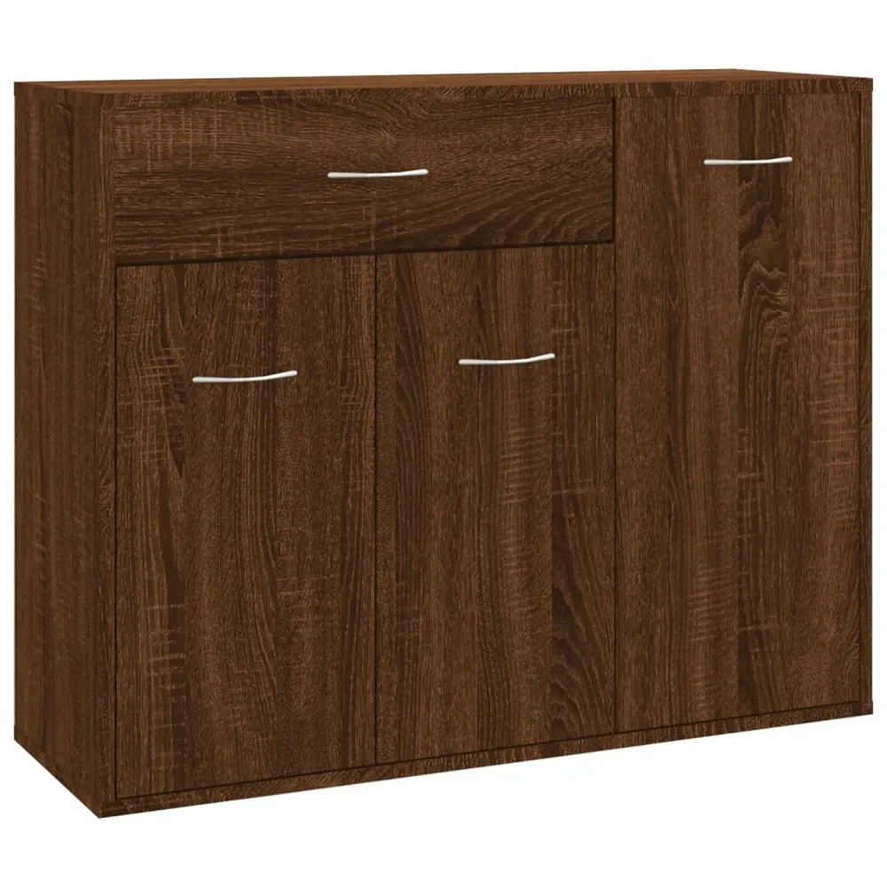 Buffet bahut commode armoire meuble de rangement organisateur cuisine salle de séjour salon 88 x 30 x 70 cm bois d'ingénie...