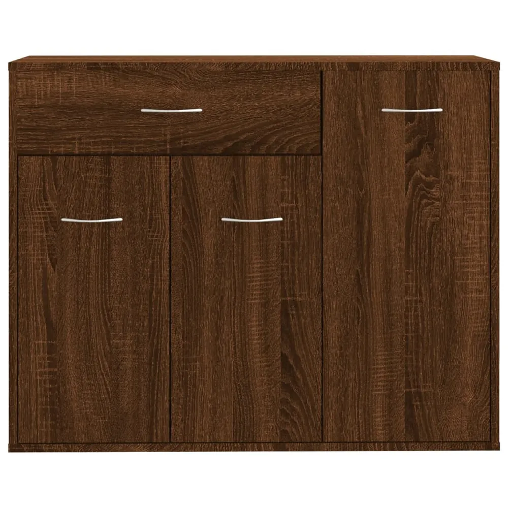 Buffet bahut commode armoire meuble de rangement organisateur cuisine salle de séjour salon 88 x 30 x 70 cm bois d'ingénie...
