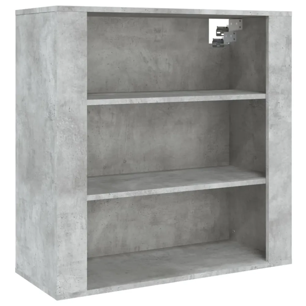 Buffet bahut commode armoire meuble de rangement organisateur cuisine salle de séjour salon haut bois d'ingénierie gris 02...