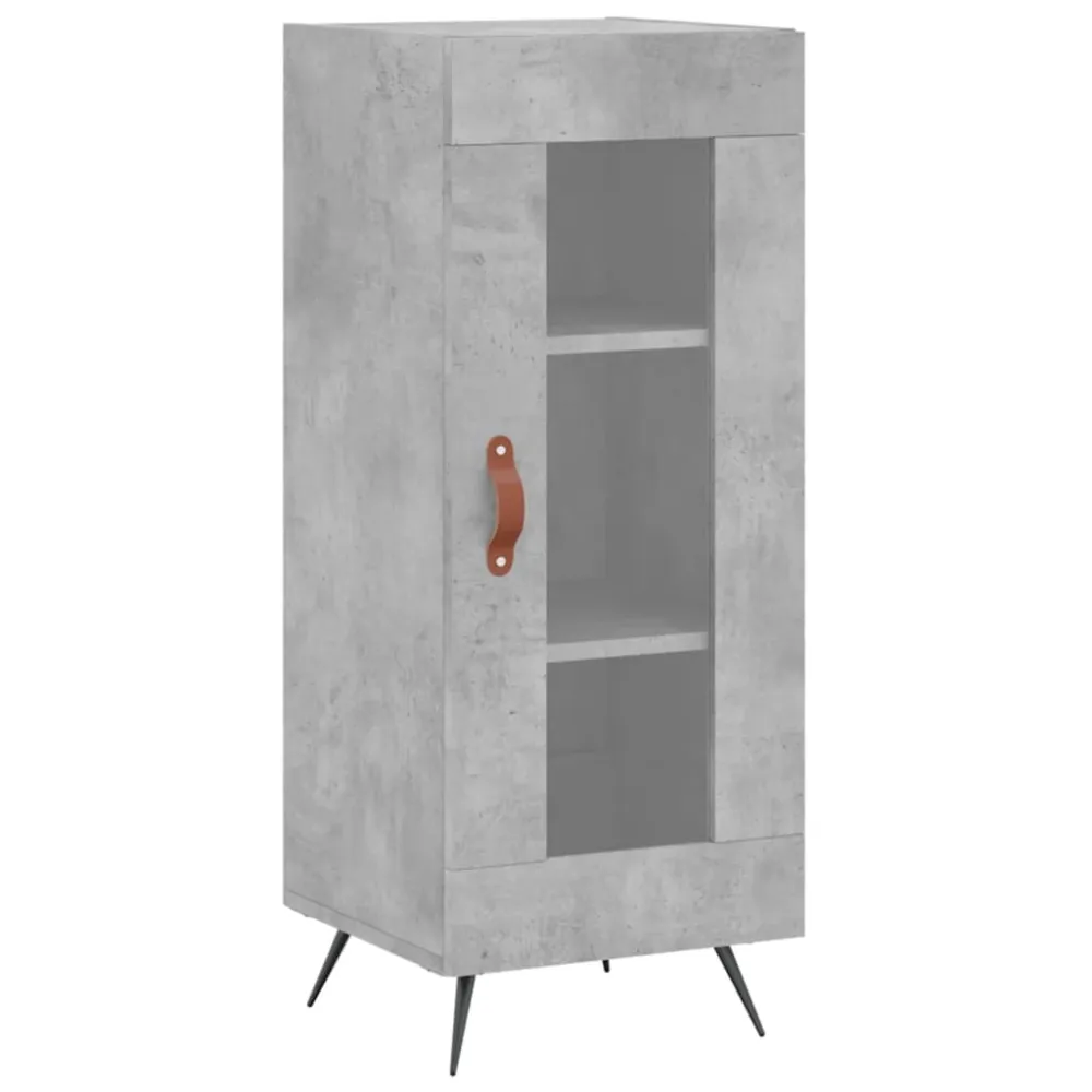 Buffet bahut commode armoire meuble de rangement organisateur cuisine salle de séjour salon haut 34,5 x 34 x 180 cm bois d...