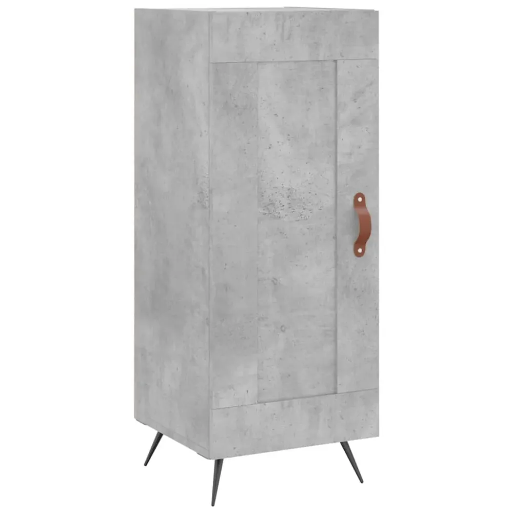 Buffet bahut commode armoire meuble de rangement organisateur cuisine salle de séjour salon haut 34,5 x 34 x 180 cm bois d...
