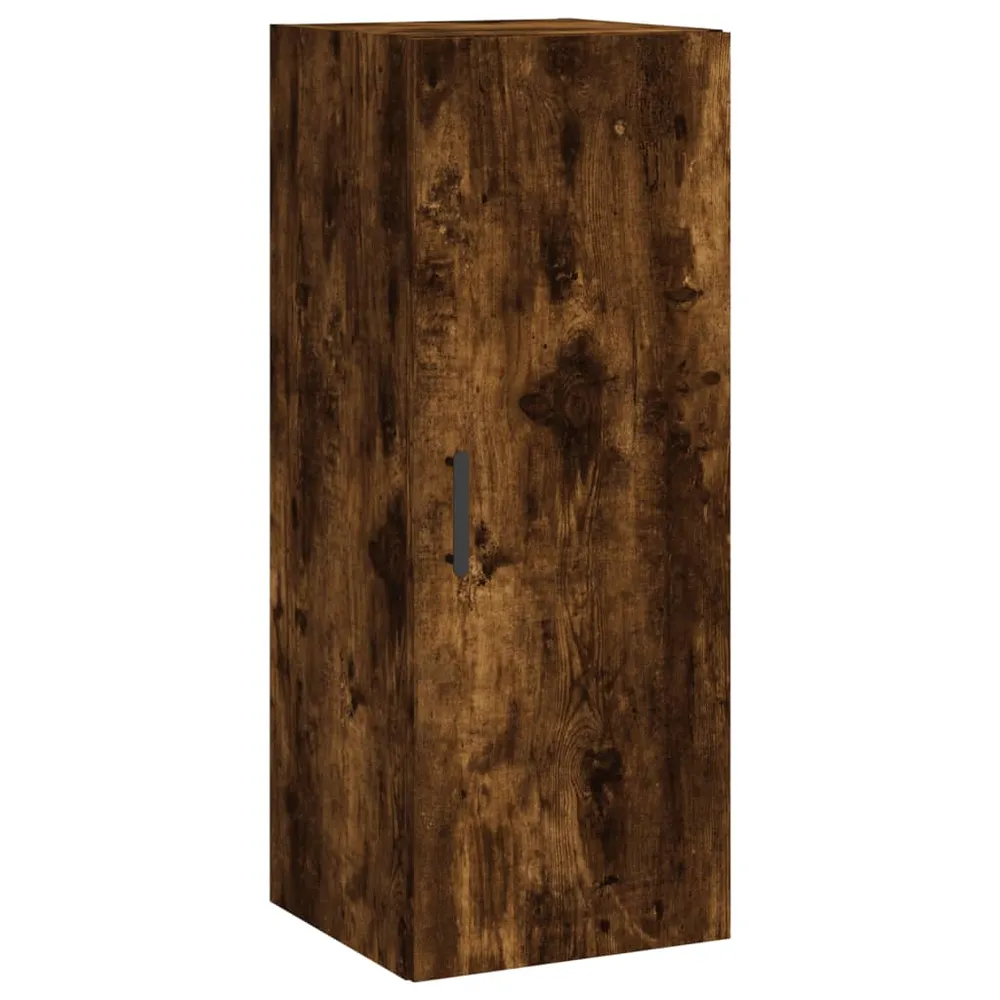 Buffet bahut commode armoire meuble de rangement organisateur cuisine salle de séjour salon haut 34,5 x 34 x 180 cm bois d...