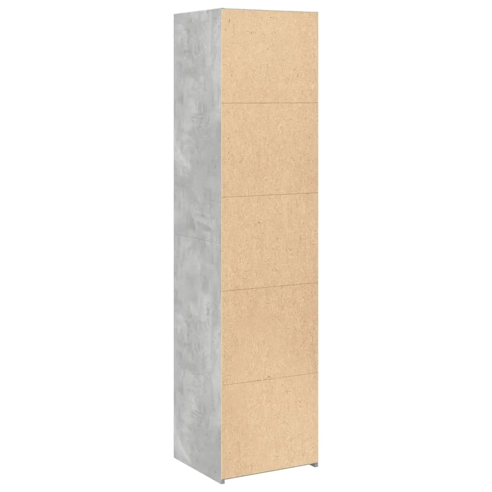 Buffet bahut commode armoire meuble de rangement organisateur cuisine salle de séjour salon haut 45 x 41 x 185 cm bois d'i...