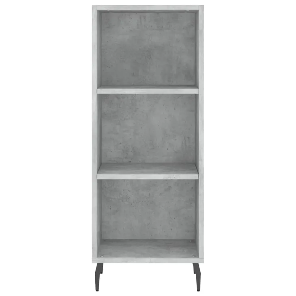 Buffet bahut commode armoire meuble de rangement organisateur cuisine salle de séjour salon haut 34,5 x 34 x 180 cm bois d...