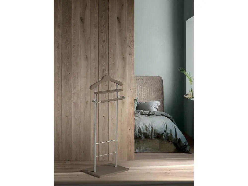 Couvre-selle imperméable Valet de nuit - H110cm x L45cm x P28cm - hêtre massif moka - Essence