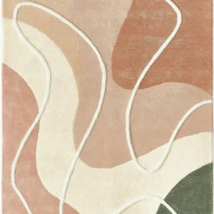 Homy Multicolor Hand Tufted New Zealand Laine Rug