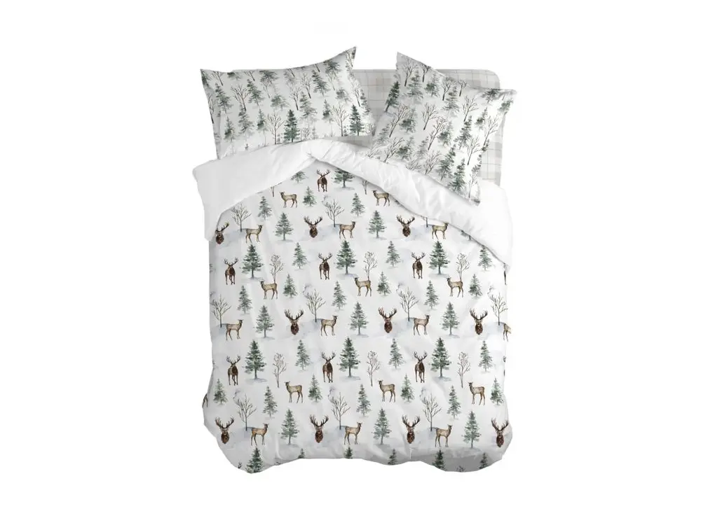 Housse de couette 180x220 cm Mystical winter avec fixation universelle