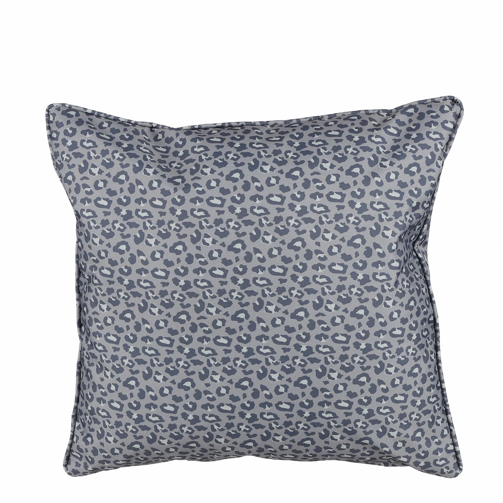 mood - coussin d'exterieur gris 45x45 pour toutes saisons