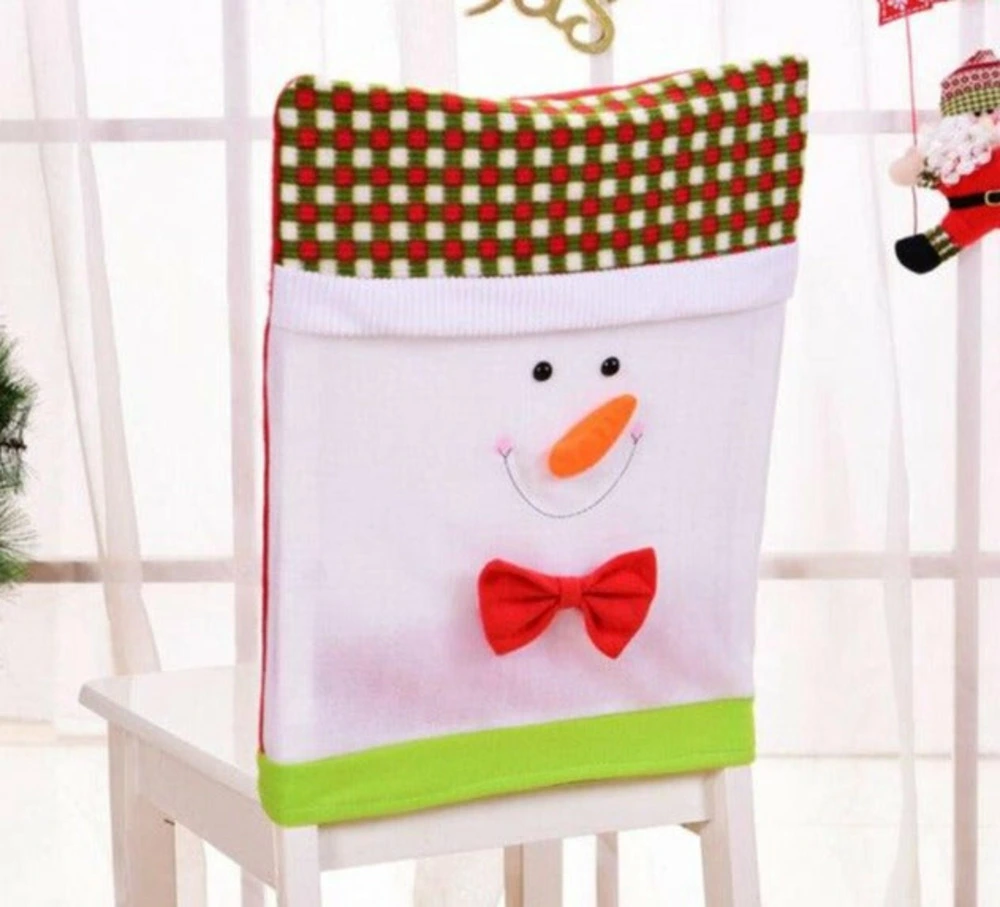 Porte-bagages scooter Housse de chaise de noël - bonhomme noeud papillon