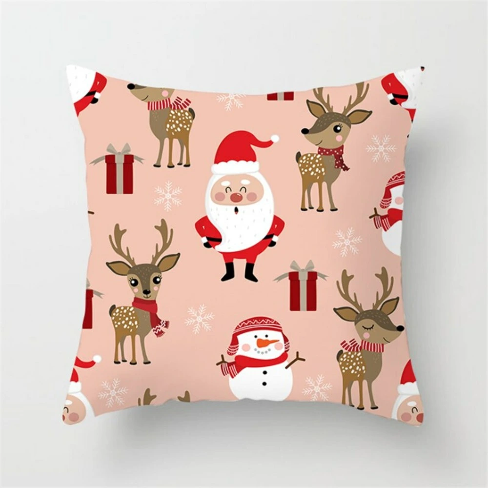 Porte-bagages scooter Housse de coussin de noël - rose
