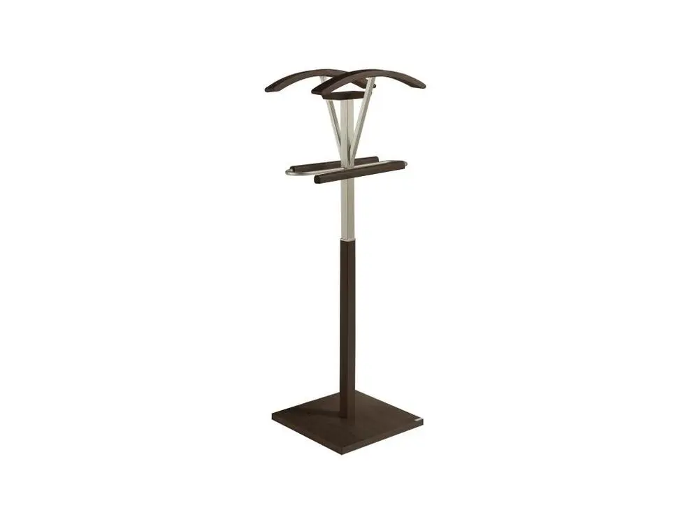 Racing Valet de nuit - H110cm x L47cm x P34cm - hêtre massif wenge - Couple