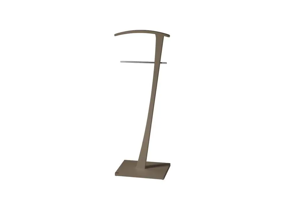 Valet de nuit - H115cm x L48cm x P28cm - hêtre massif moka - Lindes
