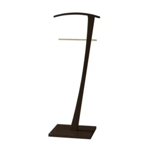 Valet de nuit - H115cm x L48cm x P28cm - hêtre massif wenge - Lindes