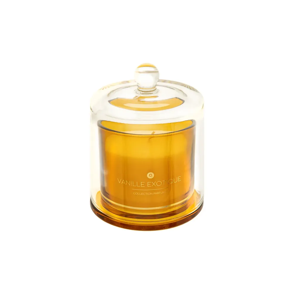 Atmosphera 240g Ilae Spicy Vanilla Scented Candle Jaune citron