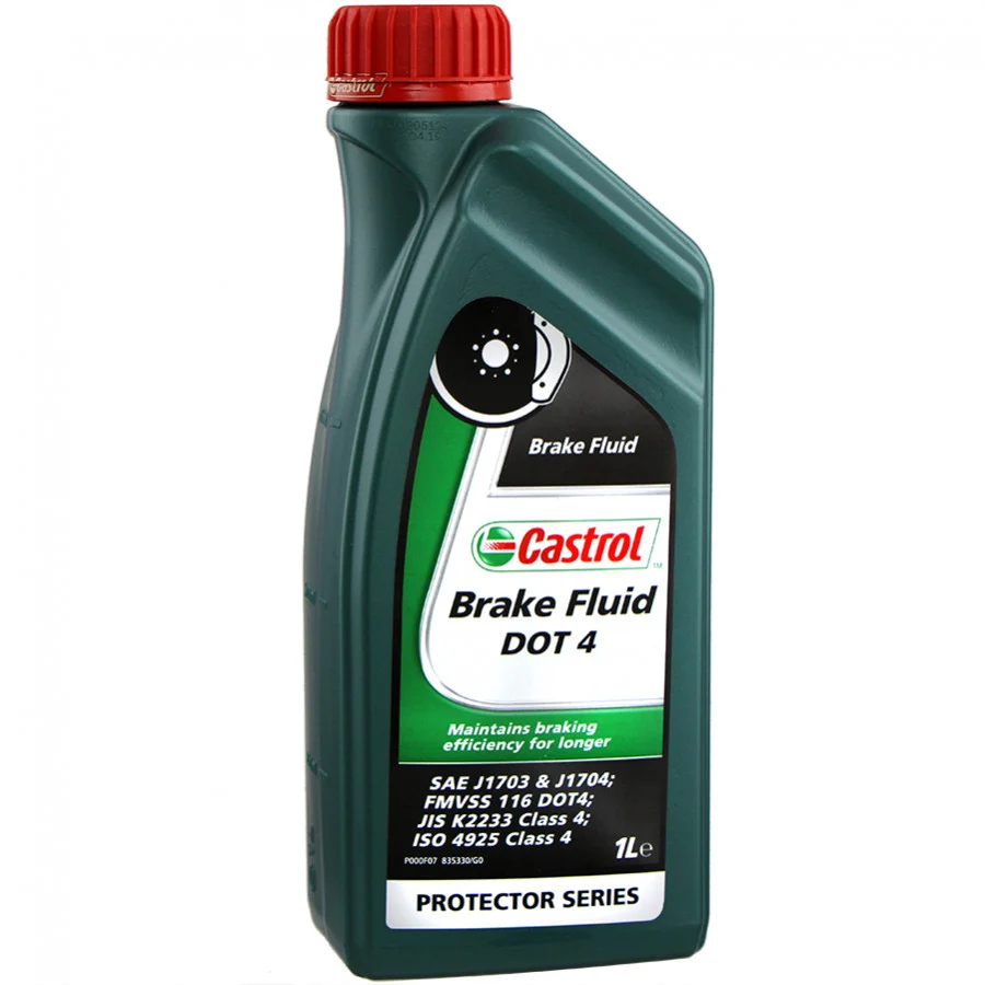 BRAKE FLUID, 1L, DOT 4, CASTROL avec protection contre l'usure